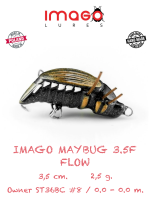 Воблер IMAGO LURES MAYBUG 3.5F Flow, 2,5гр.