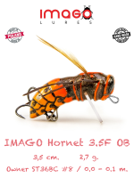 Воблер IMAGO LURES HORNET 35F, 2,7гр., цвет OB
