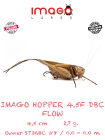 Воблер IMAGO LURES HOPPER 4.5F FLOW (без лопатки), 2,7гр., цвет DBC