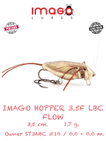 Воблер IMAGO LURES HOPPER 3.5F FLOW (без лопатки), 1,7гр., цвет LBC