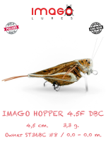 Воблер IMAGO LURES HOPPER 4.5F, 3,3гр., цвет DBC