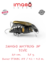 Воблер IMAGO LURES MAYBUG 3F Dive, 2,5гр.