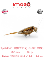 Воблер IMAGO LURES HOPPER 3.5F, 2,2гр., цвет DBC