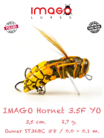 Воблер IMAGO LURES HORNET 35F, 2,7гр., цвет YO