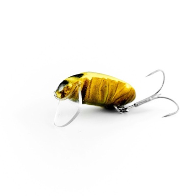 Воблер IMAGO LURES DIVING BEETLE 3.5F (плавающий), 2,6гр. цвет - BK