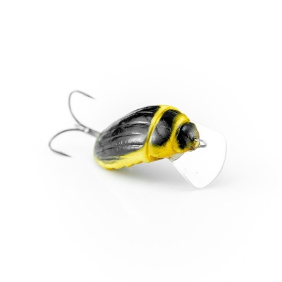 Воблер IMAGO LURES DIVING BEETLE 3.5F (плавающий), 2,6гр. цвет - BK