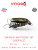 Воблер IMAGO LURES MAYBUG 3F Surface, 2,5гр.