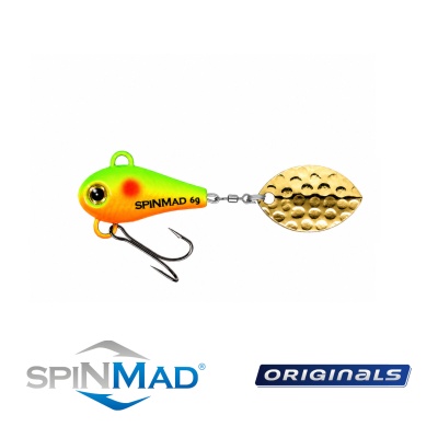 Тейл-спиннер SPINMAD MAG 6гр. GOLD EDITION - TOXIC